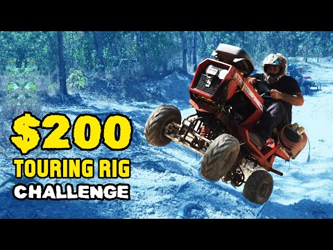 $200 TOURING RIG CHALLENGE! - Adventure Quads V3