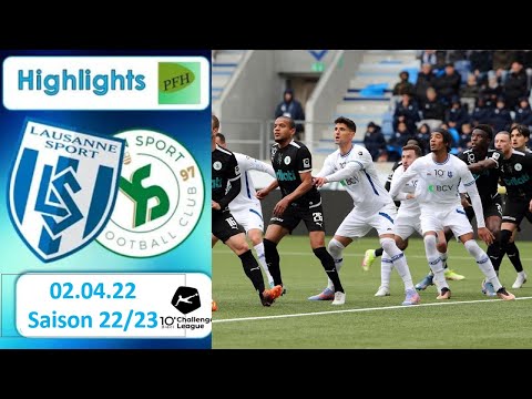 Highlights: FC Lausanne - Sport vs Yverdon - Sport FC (02.04.2023)