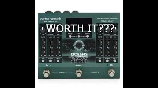 Video thumbnail for A Few Quick Thoughts and Tips on the EHX Oceans Abyss Advanced Reverb Lab by Ed Pettersen