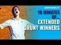 10 MINUTES OF: Extended Grunt ATP Tennis Winners