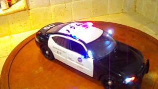 preview picture of video '1/18 LAPD Dodge Charger K-9 Police Unit Los Angeles Police  WWW.PO-LIGHT.COM'