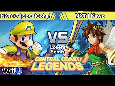 CenCoast Legends - NXT+7 | SoCalGohan (Mario) Vs. NXT | Kswz (Pit) -Singles LSF - Smash Wii U