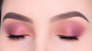 5 Minute Soft Valentine's Day Eye Makeup Look