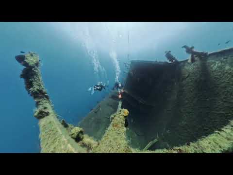 Exploring the Zenobia Wreck | 360° fly through