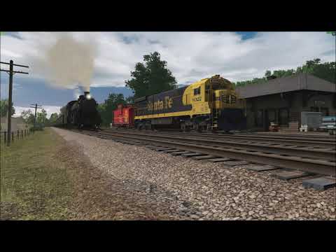 Trainz Railroad simulator 2019 Railfanning Coal Country