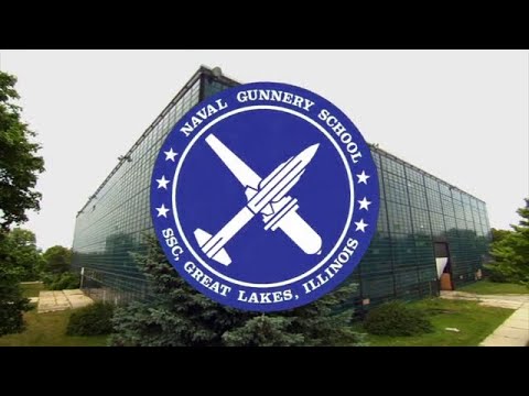 US Naval Gunnery School, Building 521, Great Lakes SSC, Gunners Mate, GMM, GMG