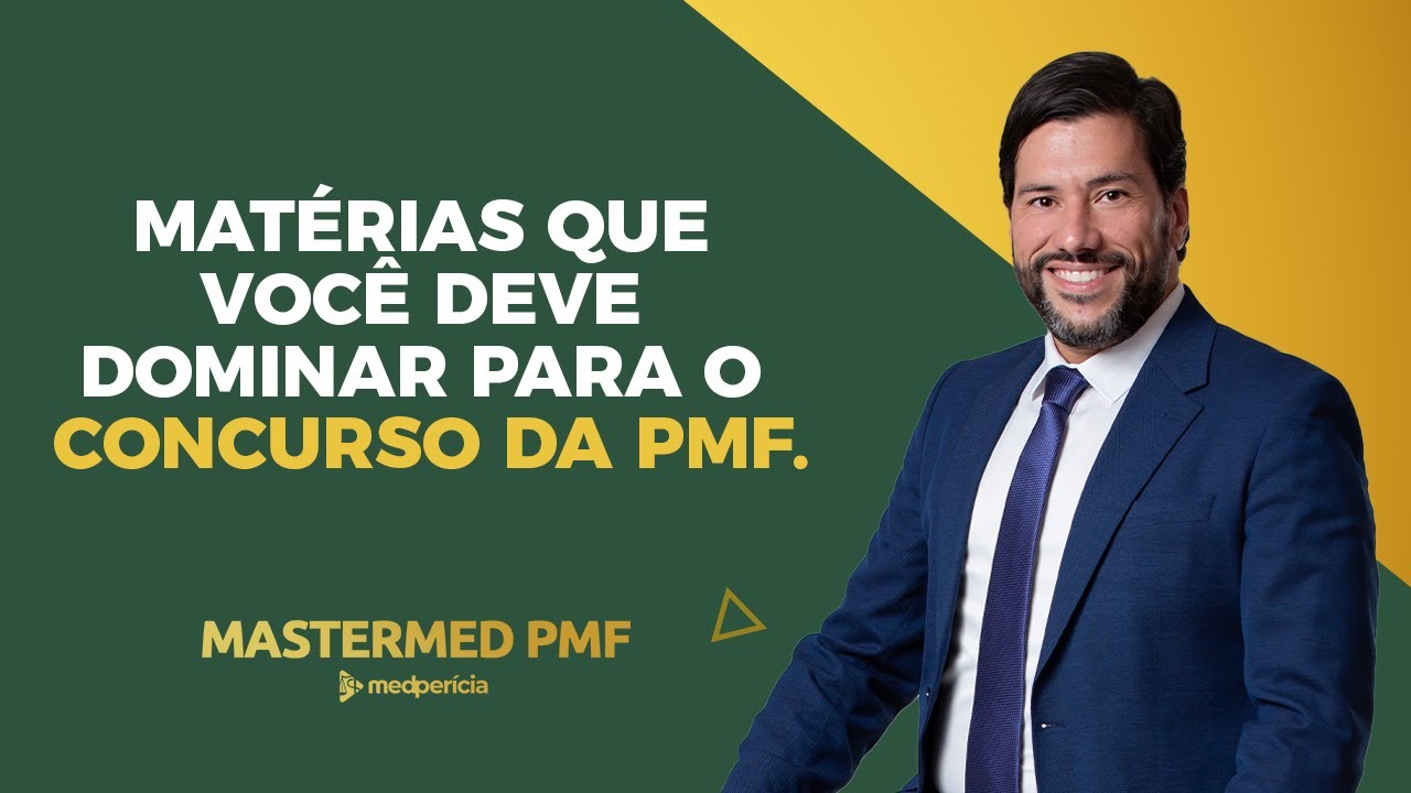 Principais Matérias Para o Concurso da PMF- Perícia Médica Federal