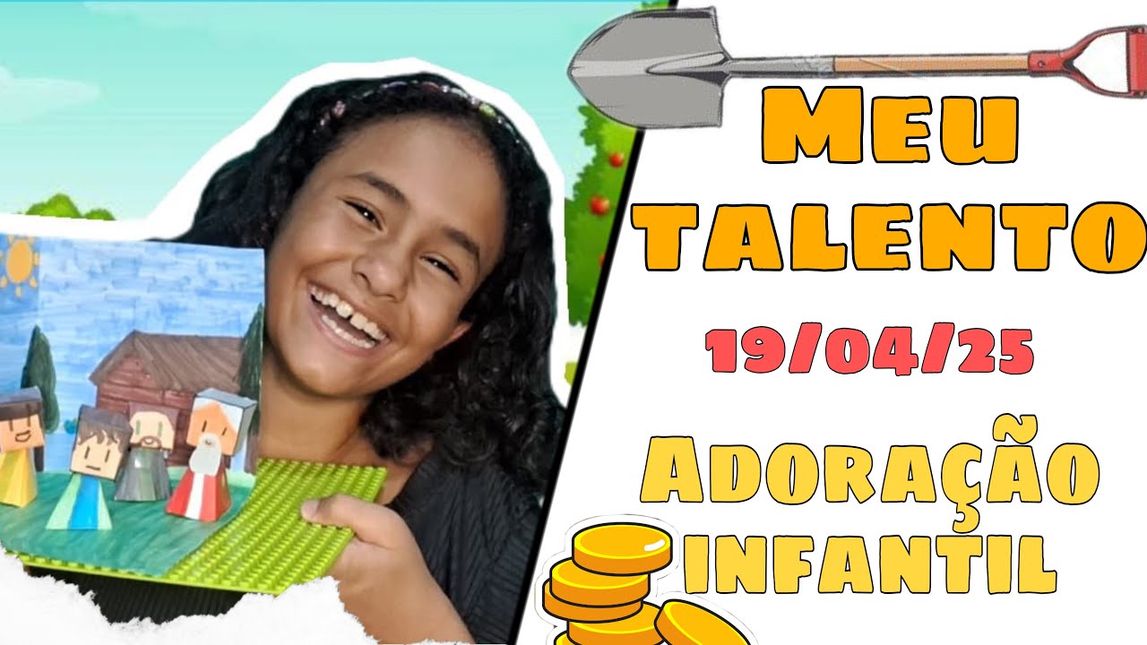 Adoração Infantil 19/04/25 - Meu Talento - Tema 16 | Aventuras de Heloísa