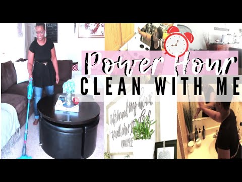ULTIMATE POWER HOUR ||CLEAN WITH ME || SUMMER CLEANING MOTIVATION (COLLAB) Video