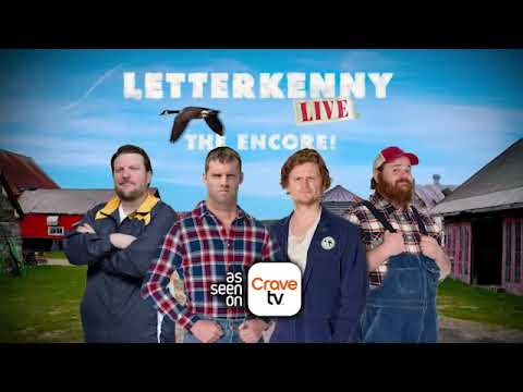 Letterkenny Live! – The Encore on December 11 at 6:30 p.m. - Second Medium