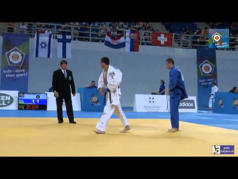 Judo 2014 European Championships Cadets: Tomulescu (MDA) - Radnev (BUL) [-73kg] rep