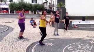 preview picture of video 'Sao Jorge is Dancing Semana Cultural 2014 Velas Zumba'