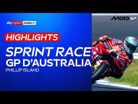 MotoGP, GP d' Australia: gli highlights della Sprint a Phillip Island