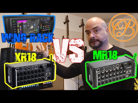 XR18 vs MR18 vs WING RACK : Measuring the differences