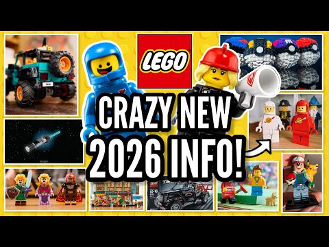 SO MUCH NEWS! Space, Pokemon Minifigures, Zelda, Technic & MORE!