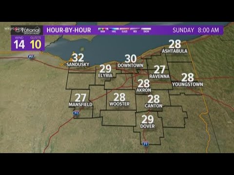 11 p.m. weather forecast for March 21, 2020