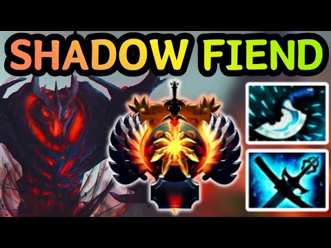 🔥 NEW PATCH 7.40 !!! SHADOW FIEND MID CLEAN MECHANICS GAMEPLAY | DOTA 2 GAMEPLAY 🔥