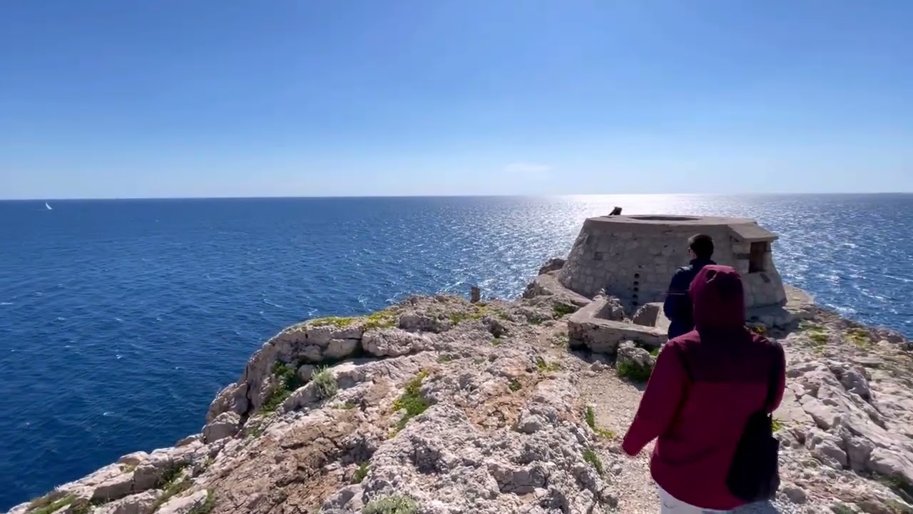 Experience the active Punta Carena Lighthouse, majestically perched on Capri Island.