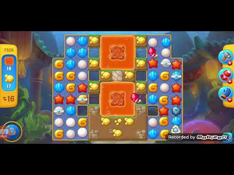 fishdom gameplay / level 7326 / It is like the ads? / thank you 피쉬돔 / 모바일 게임 / 중독성 있는 게임 / 구독 좋아요