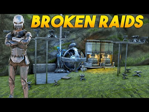 SOLO ARK But I Raid Broken Bases