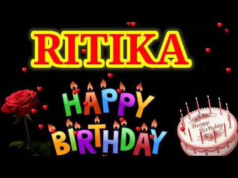 Ritika happy birthday to you | happy birthday song | happy birthday cake ritika