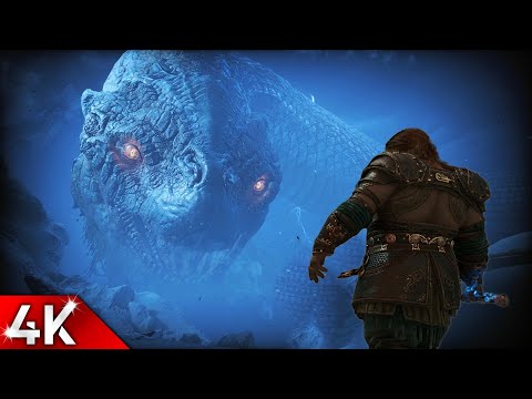 When Thor sent Jörmungandr back in time - God of War Ragnarok PS5 4K