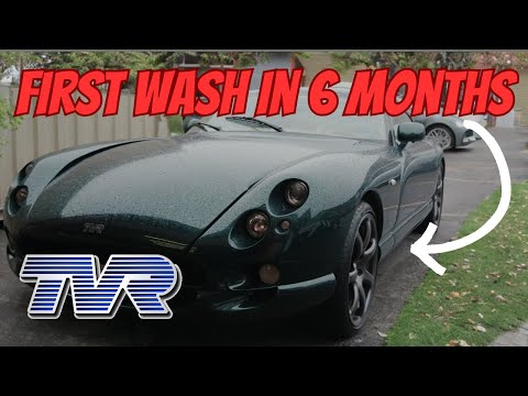 Thumbnail for Abandoned TVR Cerbera gets first wash in 6 months! by TVR