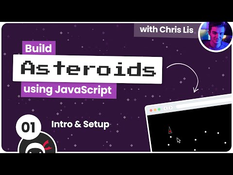 Build an Asteroids Game Using JavaScript 1 Intro Setup