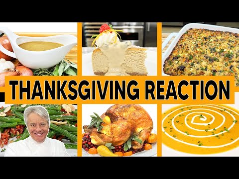 Reacting To My Favorite Thanksgiving Recipes ! | Chef...