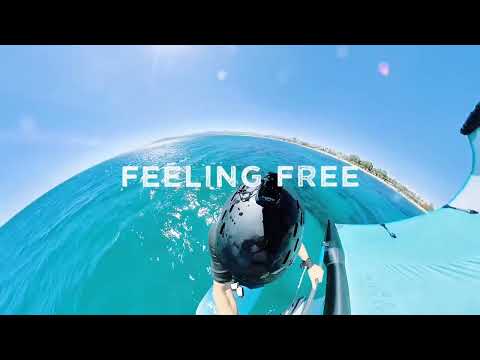 Playing around with the 360 Insta Wingfoiling