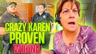 CRAZY Karen OWNED & Proven WRONG • Rights Asserted • First and Fourth Amendment