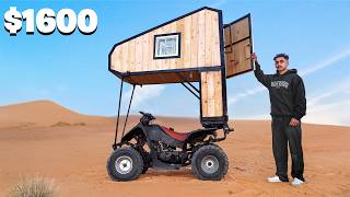 صنعت ارخص بيت متنقل في العالم !