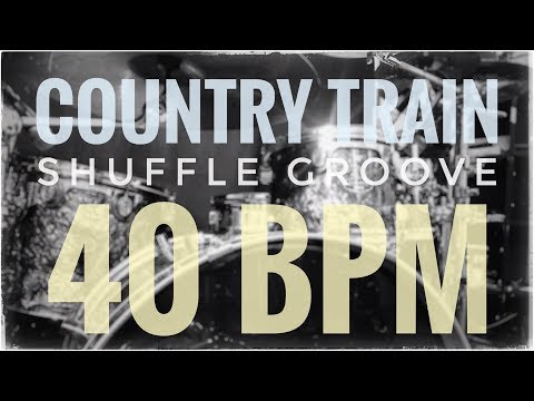 Country Train Shuffle Groove 🤠 40 BPM