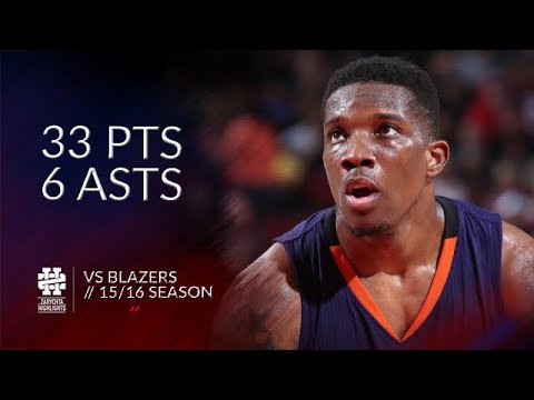 Eric Bledsoe 33 pts 6 asts vs Blazers 15/16 season