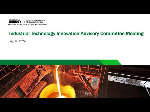 The Industrial Technology Innovation Advisory Committee's Second ...