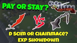 Pay or Stay #41 | Dragon Scimitar vs Viggora's Chainmace | OSRS NMZ