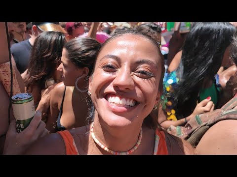 Brazilian Girl Shocks Me - Rio Carnival 2024 Block Party - MUST WATCH