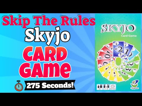 How To Play Skyjo Card Game