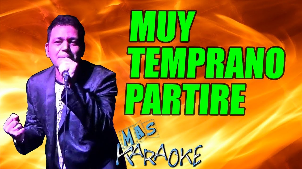 Muy temprano partiré