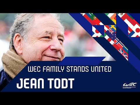 The WEC family stands united: Jean Todt
