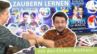 Wir lernen Zaubern mit dem Ehrlich Brothers Zauberkasten von Clementoni!