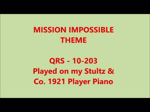 THEME FROM MISSION IMPOSSIBLE   QRS - 10-203