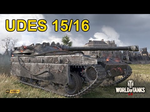 UDES 15/16 seemingly lost game 10.5K DMG - World of Tanks