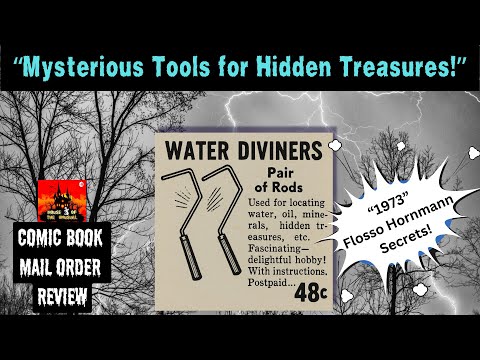 HORROR TOY REVIEW: "Water Diviners!" SECRET Tools of Lost Treasure Hunters! #HouseOfTheUnusual®