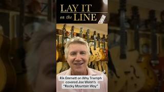 Rik Emmett on Why Triumph covered “Rocky Mountain Way” | From my interview with @RikEmmettOfficial