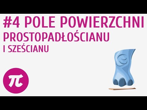 Pole powierzchni prostopadłościanu i sześcianu #4 [ Figury przestrzenne - wprowadzenie ]