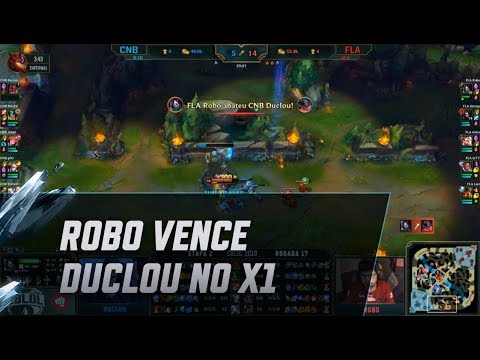 CBLoL 2019: 2ª Etapa - Robo vence Duclou no x1!