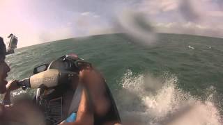 preview picture of video 'Momento de deporte extremo en la Isla de Coche'