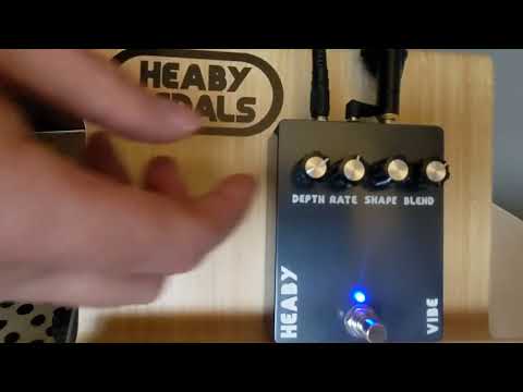 Heaby Pedals Vibe pedal demo