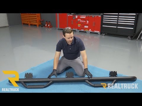 How to Install N-Fab Black Hooped Nerf Bars on a 2019 Ram 1500